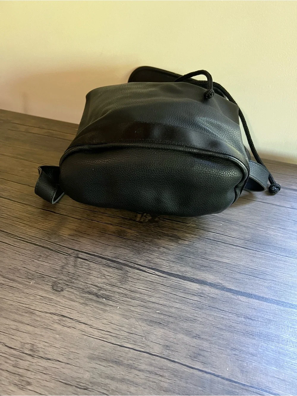 adidas Black Mini Backpack with Rose Gold Accents